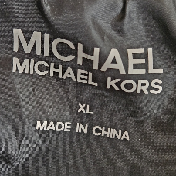 Michael Kors Black Quilted Puffer Jacket - Picture 12 of 12